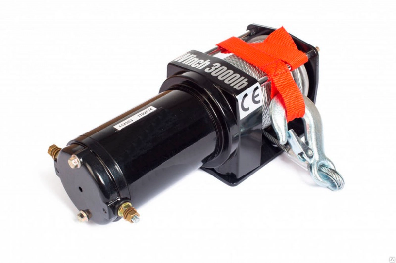 Лебедка электрическая автомобильная 1133кг 15м 12В (P3000)