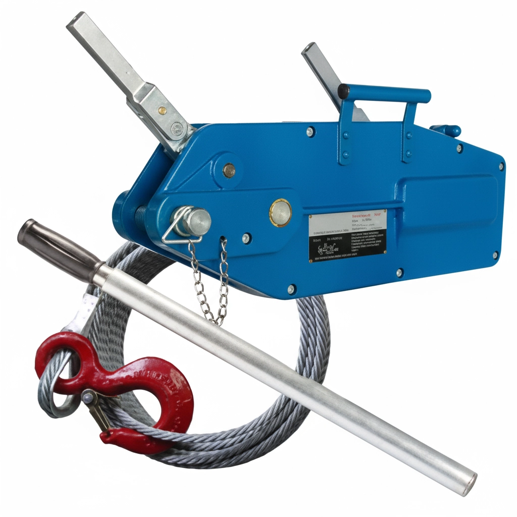 Лебедка ручная рычажная тросовая МТМ 3,2т 30м