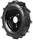 Колесо для мотоблока 4.00-10 «Елочка», диаметр 480 мм, 5 отверстий в сборе (шина+камера+диск)