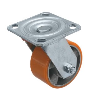 SCAL 42 - Большегрузное полиуретановое колесо 100 мм (поворот., площадка)